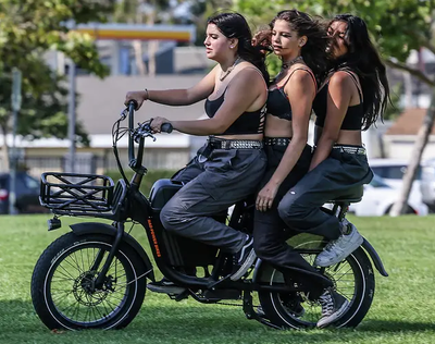 3 on bike