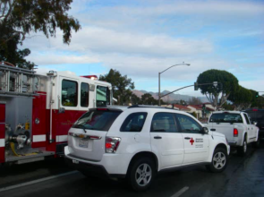 Upper State Street Emergency Traffic in Santa Barbara